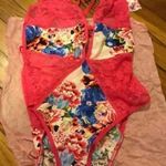 Victoria's Secret Victoria’s Secret x Mary Katrantzou Pink Teddy Photo 5