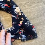 Lane Bryant the Bryant blazer 26 Navy floral shoulder pads career wear Photo 3