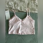 Lululemon NWT  Align Cropped Cami Tank
Strawberry Milkshake
Size 10 Photo 4
