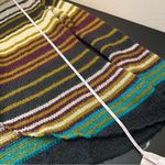 Wooden Ships ✨  Striped Open Front Cardigan Wool Mohair Multicolor Women S/M Photo 11