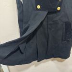 Bailey44  Black Cape Jacket size 4 with velvet accents Photo 2