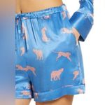 Rails  Clarise pajama shorts blue cheetahs print S Photo 0