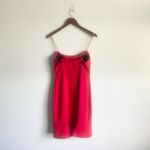 Likely  Banks Flounced Hem Slip Dress in Scarlet Mini Sleeveless Sheath‎ 6 NWOT Photo 2