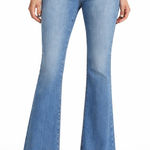 Frame  Le High Flare Jeans Size 31 High Rise Light Wash Stretch Denim Photo 0