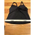 Lands' End  Two Piece Tankini Set Brown Size 10 Gold Accent Photo 6