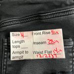 American Eagle black curvy super hi rise jeggings size 4 Photo 13