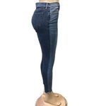 PacSun  ColorBlock High Rise Denim Ankle Crop Skinny Blue Jeans Womens 27 Photo 4
