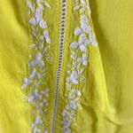 Anthropologie Moulinette Soeurs Cap Sleeve Blouse Embroidered Crochet Sz 4 Photo 2