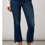 MOTHER The Insider Crop Step Fray in Wash Teaming Up Size US 27 Blue Photo 1