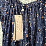 Stop woman Floral Navy Blue Maxi dress nwt Size XL Photo 4