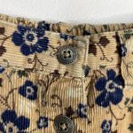 Bobbie & Brooks Vintage Y2K 90s Bobbie Brooks Corduroy Floral Long Button Skirt Prairie 6 26 Photo 3