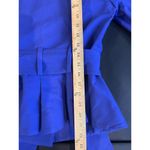 Armani Exchange  Women’s Small Purple Blue jacket Tie Belt Photo 7