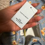 AQUA NWT x Kristopher Brock Floral Blue One Piece Swimsuit- Size Medium Photo 5