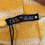 ZARA striped knit pants size small BNWT high waisted hippie flare and matching top Photo 2