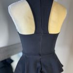 Lush Clothing Lush Black racer back peplum Mini Dress Photo 8
