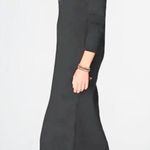 J. JIll Fair Isle Grey Nordic Long Sleeve Knit Midi Sweater Dress Size Small Gray Photo 2