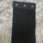 Wide Corset Stretch Belt OSFM 7.5" tall Lace Up 29" long Black Photo 6