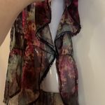 Angie  sheer floral blouse / coverup Photo 8