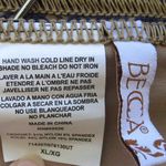 Becca NWOT  Blue Crochet Wanderlust Hipster Bikini Bottoms XL Photo 8