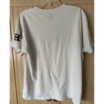 Harvard Off White Embroidered Logo Short Sleeve Pima Cotton T Photo 3