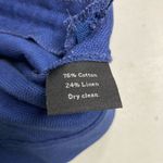 Rock & Republic ROCK & REPUBLIC Women’s Blue Moto Studded Vest Size Medium Photo 6