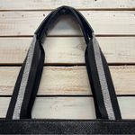 Victoria's Secret 2017 Fashion Show Glitter Tote Bag Black Silver Logo Shanghai Photo 3