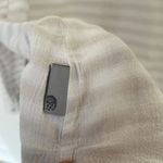 Mountain Hardwear  Daralake Gauze White Striped Button Down Shirt Small Photo 3