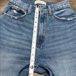 Abercrombie & Fitch  Ankle Straight Ultra High Rise Curve Love Blue Jeans 26 Photo 8