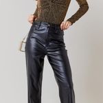 Sadie Front Twist VNeck Glitter Knit Lurex Bodysuit Gold Size L Photo 2