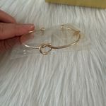 Etsy Rose Gold Tie Knot “L” Letter Bracelet Photo 1