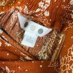 Three Dots  Floral Dots Print Smocked Waist Wide Leg Pants Photo 6