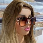 Kendall & kylie maeve square butterfly sunglasses Brown Photo 7