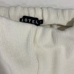 Motel Rocks  Jiva Flare Trouser In Rib Cream Photo 3