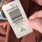 Torrid Studio By  Root Beer Classic Longline Blazer Size 2X Photo 7