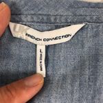French Connection LG Denim pull over top Photo 3