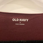 Old Navy NWT Red long sleeve bodysuit size small Photo 2