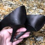 RENÉ CAOVILLA Brown Satin Pumps sz8.5 Size 8.5 Photo 6
