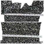 Ivy City Co Rae Dress Black Daisy Square Neckline Puff Sleeves Knee Length XS Photo 9