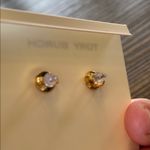 Tory Burch  Rope Crystals Stud Earrings NEW Photo 3