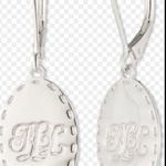 Ralph Lauren NWT Lauren  Sterling Silver Script Logo Orbital Earrings Photo 5