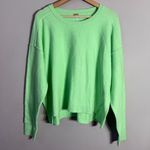 Free People Luna Pullover Sweater Women's Small Kiwi Candy Knit Oversized NWT Photo 7
