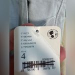 Free People NWT  Liberty Cotton Wide Leg Chino Barrel Pants - sky - 4 Photo 6