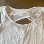 Apana  white breezy yoga‎ tank size S Photo 2