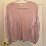 Eyeshadow  Pink Knit Blouse Photo 0