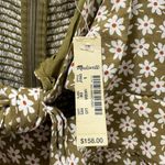 Madewell NWT $158  Plumeria Cutout Jumpsuit in Mini Daisy Sz 6 Green Photo 3