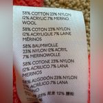 Anthropologie Pilcro Women's Oversized Knit Sweater Coral Fall Size Medium Photo 7