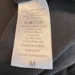 LuLaRoe Black Maurine Dress Lace Bell Sleeves Size Medium Ruffle Hem Witch Goth Photo 9