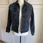 G-star Raw Women's Black Denim Jacket Size S Button-Up Casual Fashion Photo 3