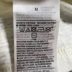 Banana Republic Short Sleeve Linen Resort Shirt in Iced Vanilla Photo 7