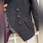 Trina Turk Coat Jacket Women’s Size 8 Med Wool Double Breasted Winter Peacoat Photo 3